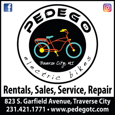 Pedego Traverse City Print Ad