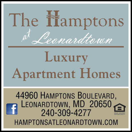 The Hamptons at Leonardtown Print Ad