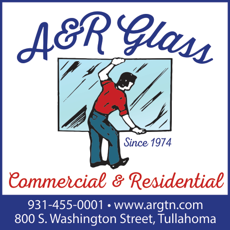 A & R Glass Print Ad