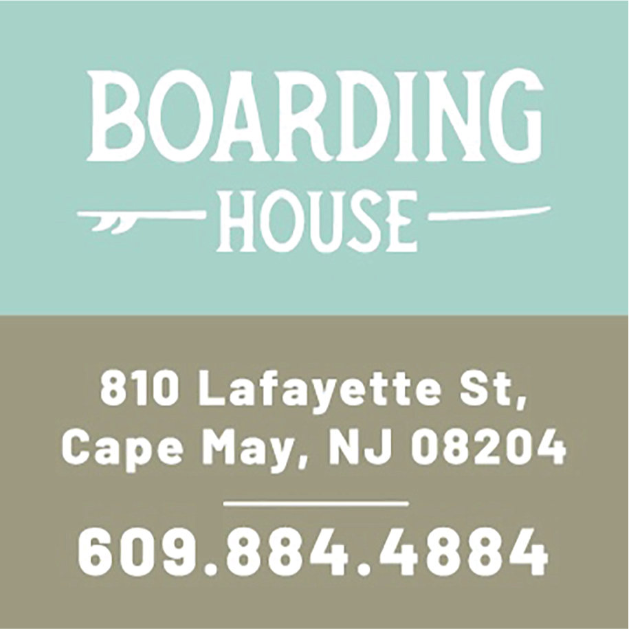 Boarding House Cape May Print Ad