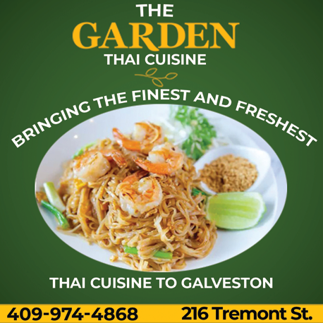 The Garden Thai Cuisine Print Ad