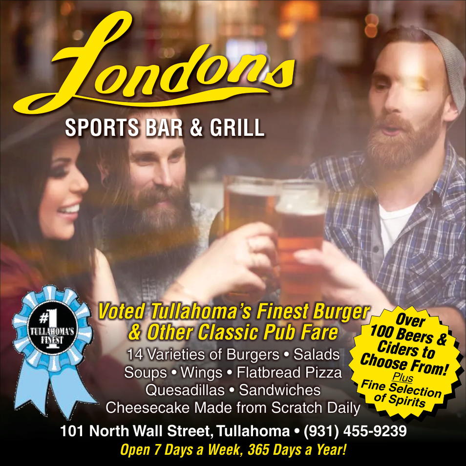 Londons Sports Bar and Grill Print Ad