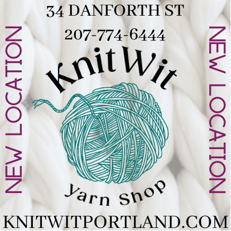 Knit Wit Yarn Shop Print Ad