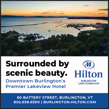 Hilton Burlington Hotel Print Ad