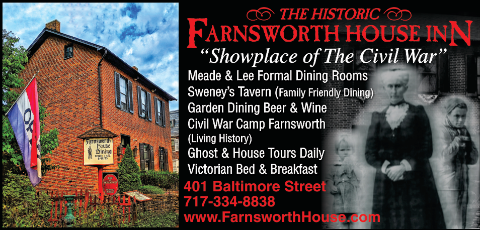 Farnsworth House Restaurant, Tavern, & Ghost Tours Print Ad