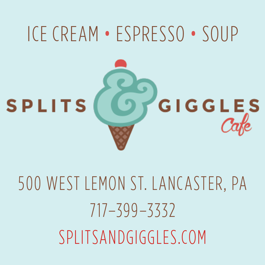 Splits & Giggles Cafe Print Ad