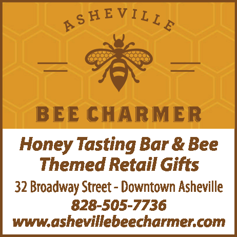 Asheville Bee Charmer - 32 Broadway Street Print Ad