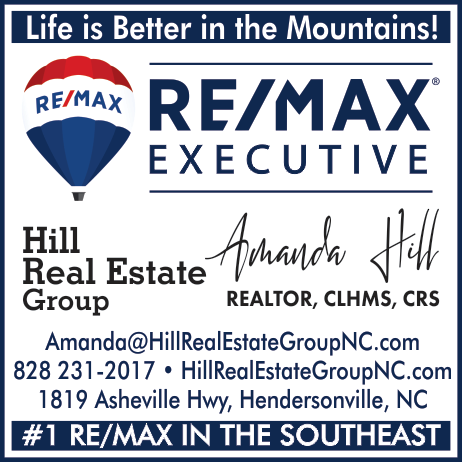 Hill Real Estate Group NC Print Ad