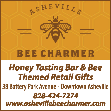 Asheville Bee Charmer - 38 Battery Park Avenue Print Ad