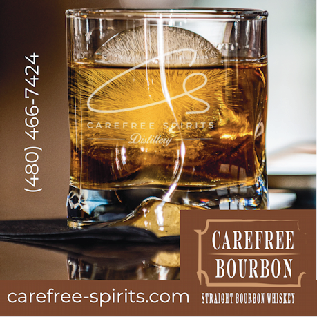Carefree Spirits Distillery Tasting Room Print Ad