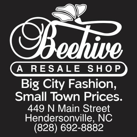 Bee Hive Resale Shop Print Ad
