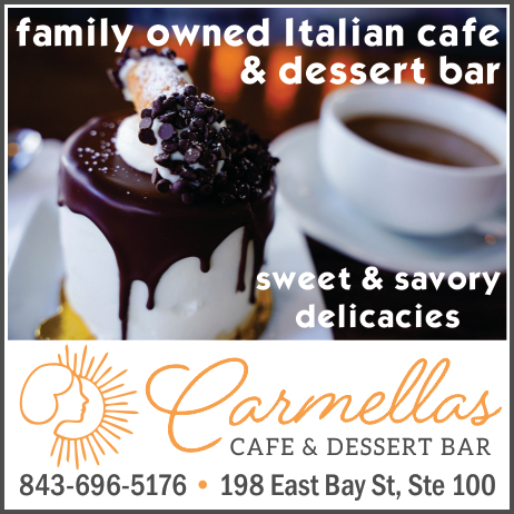 Carmella's Cafe & Dessert Bar Print Ad
