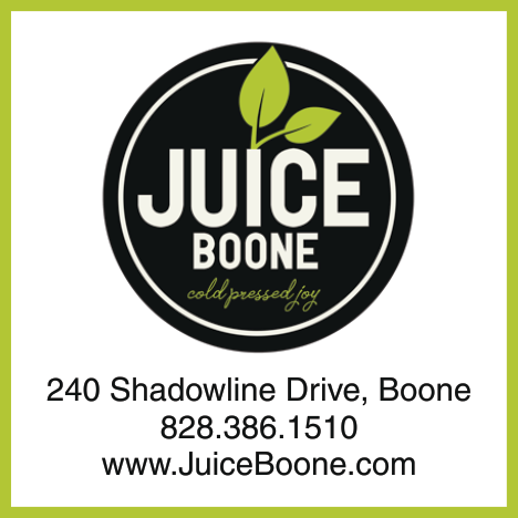 Juice Boone Print Ad