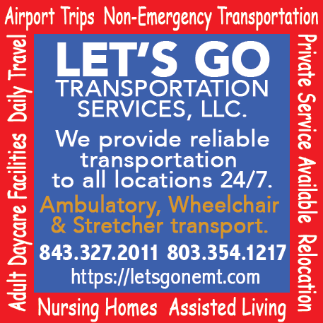 Let's Go Transportation Services, LLC. Print Ad