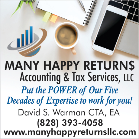 Many Happy Return$ Accounting and Tax Services Print Ad