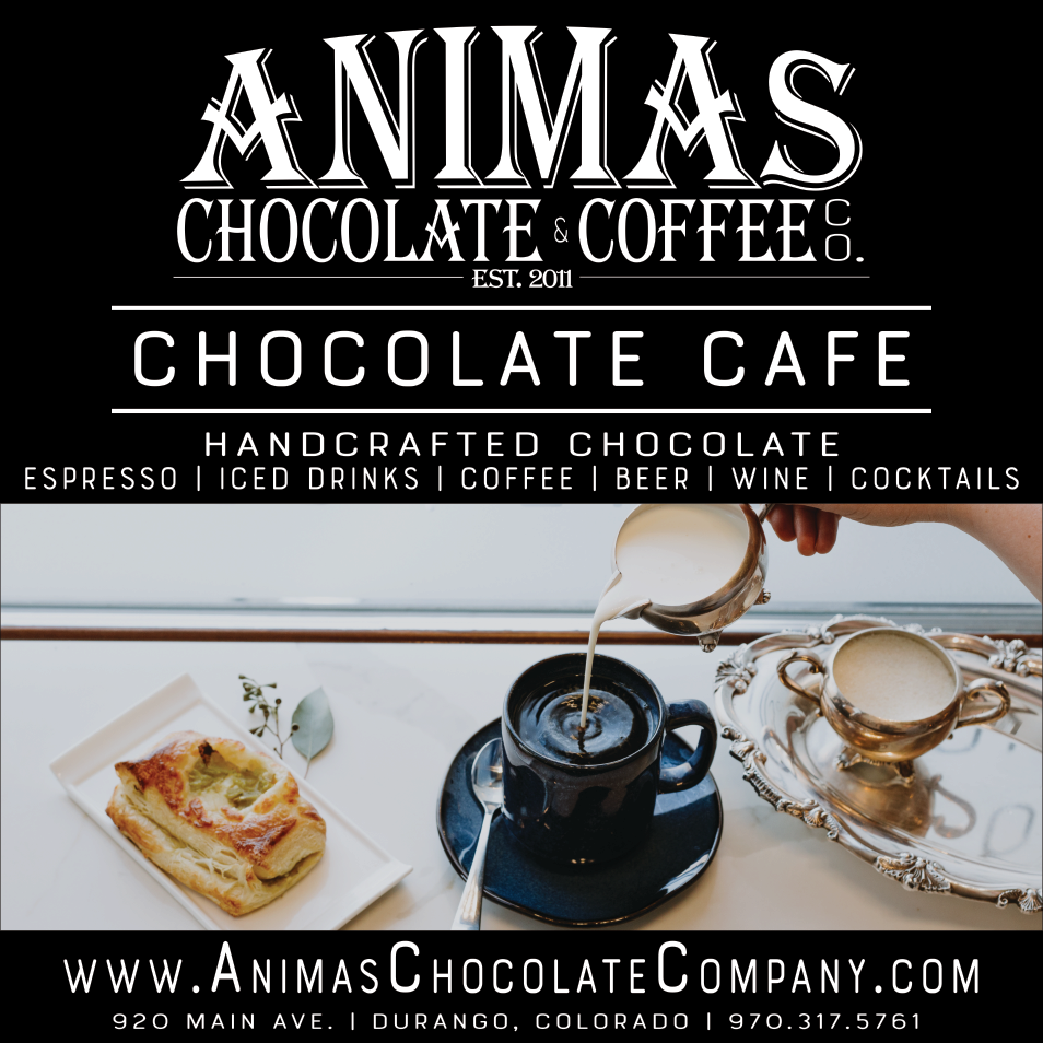 Animas Chocolate Company Print Ad