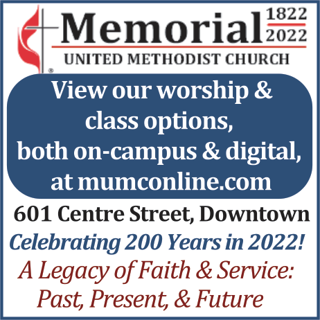 Memorial United Methodist Church Print Ad