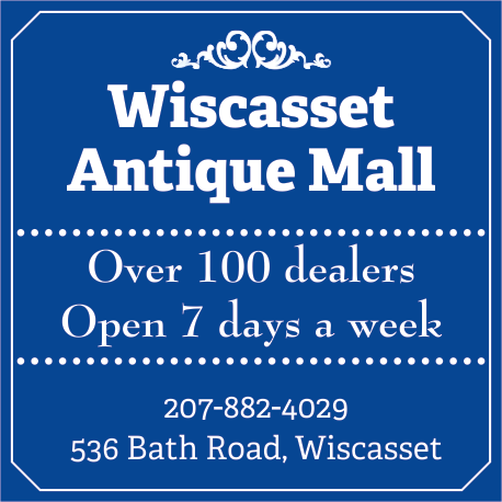Wiscasset Antiques Mall Print Ad