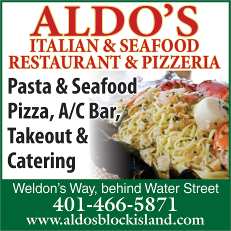 Aldo's Italian Seafood Restaurant and Pizzeria Print Ad