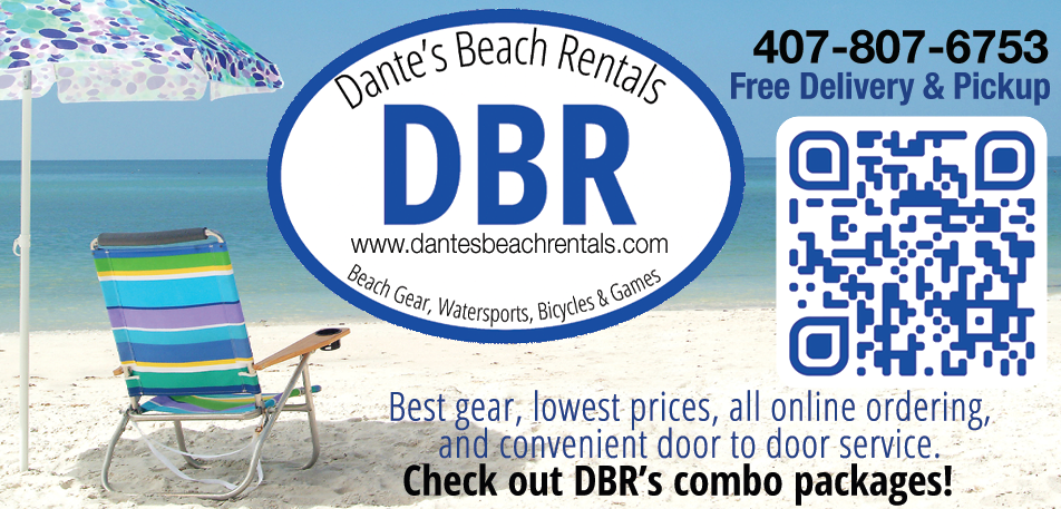 Dante's Beach Rentals Print Ad