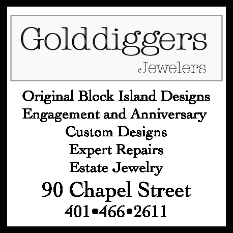 Golddiggers Block Island Jewelers Print Ad