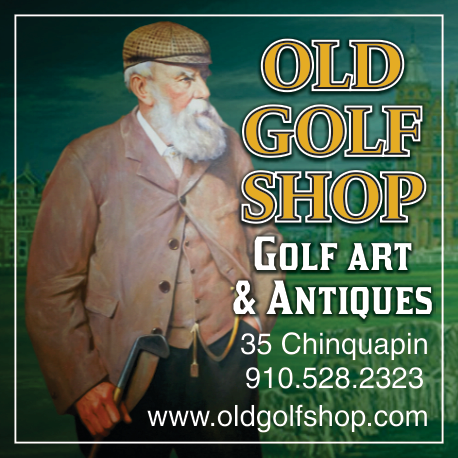 Old Golf Shop Print Ad
