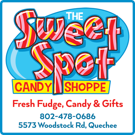 The Sweet Spot Candy Shoppe Print Ad