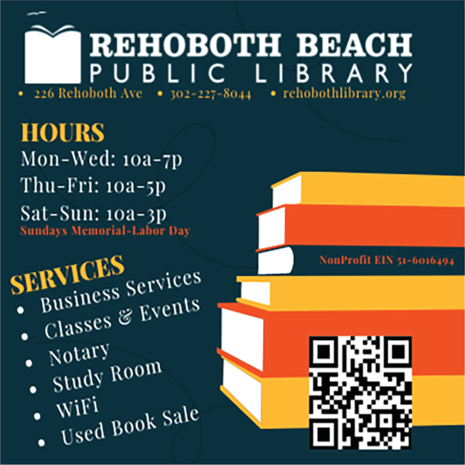 Rehoboth Beach Public Library Print Ad