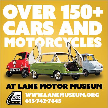 Lane Motor Museum Print Ad