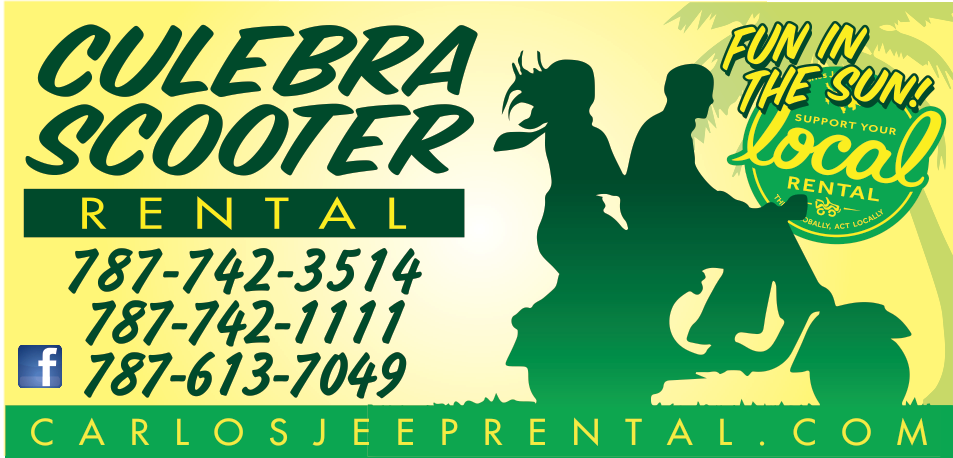 Culebra Scooter Rental Print Ad