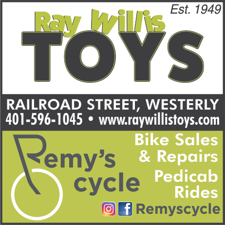Remy's Cycle and Ray Willis Toys Print Ad