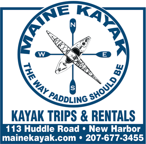 Maine Kayak Trips & Rentals Print Ad