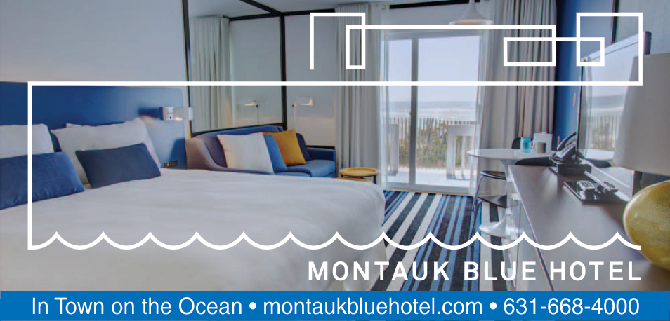 Montauk Blue Hotel Print Ad