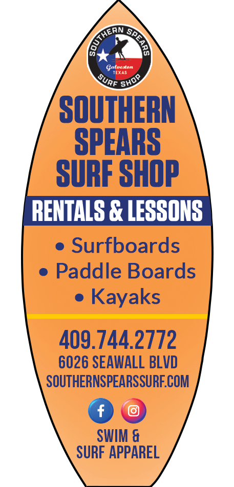 Southern Spears Surf Shop Print Ad