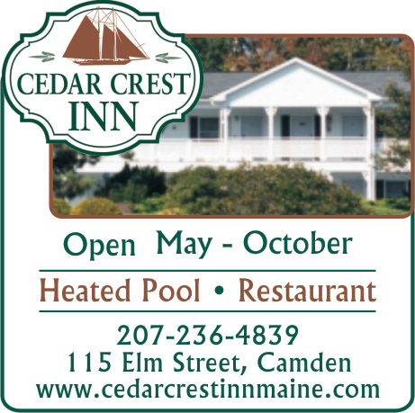 Cedar Crest Inn and Restaurant Print Ad