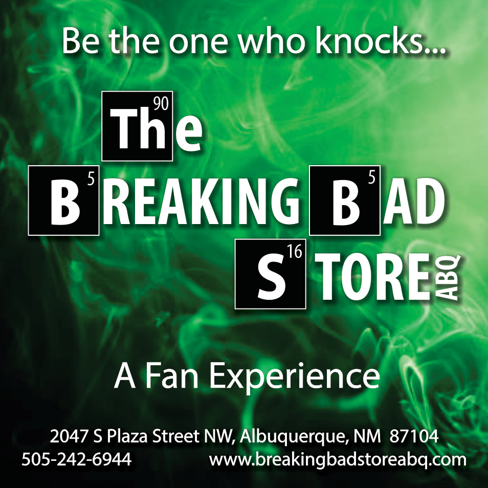 The Breaking Bad Store ABQ Print Ad