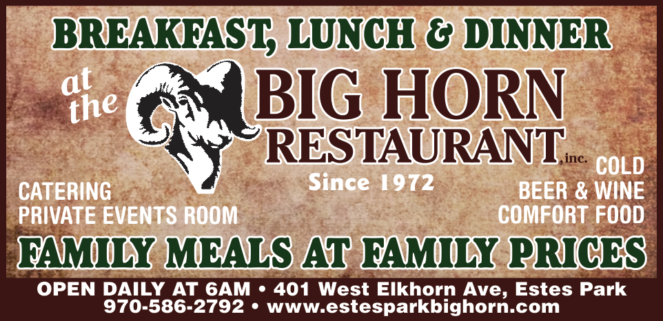 The Big Horn Restaurant Print Ad
