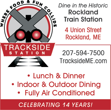 Trackside Station Bar & Grill Print Ad
