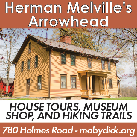 Herman Melville's Arrowhead  Print Ad