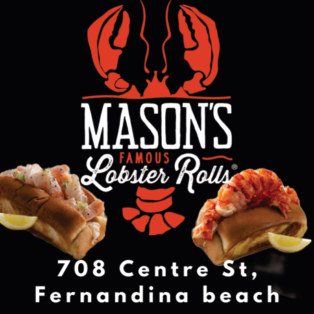 Mason's Famous Lobster Rolls Amelia Island Print Ad
