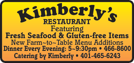 Kimberly's Restaurant Print Ad