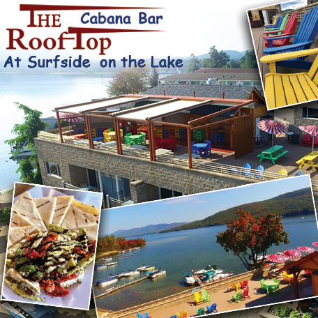 Roof Top Cabana Bar at the Surfside Print Ad
