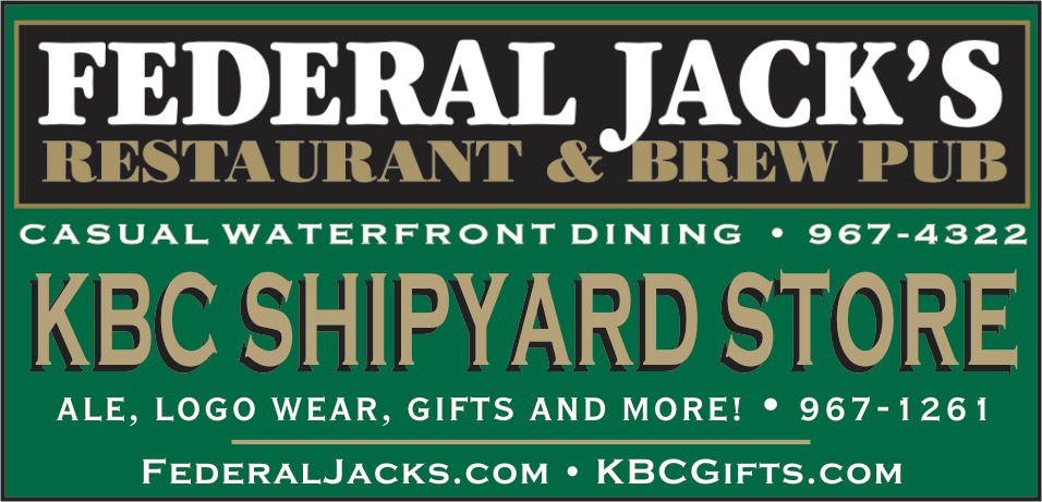 Federal Jack's Restaurant & Brew Pub Print Ad