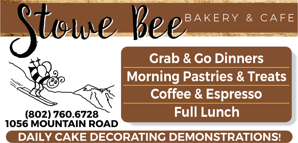 Stowe Bee Bakery Print Ad