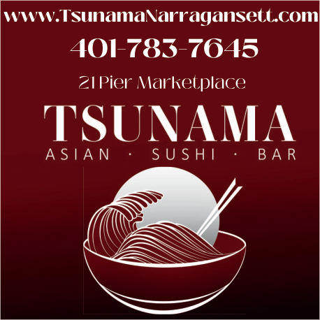 Tsunama Asian * Sushi * Bar Print Ad