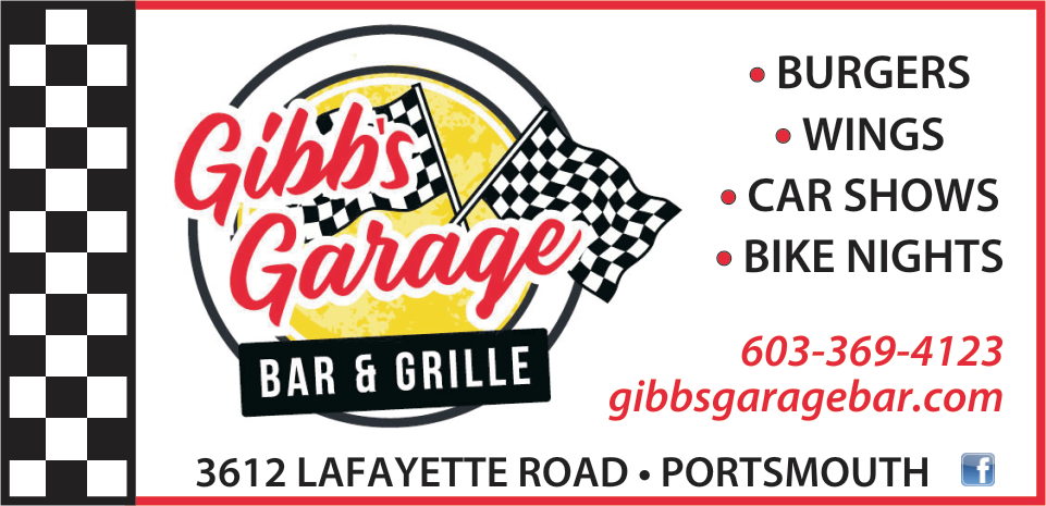 Gibb's Garage Bar & Grille Print Ad