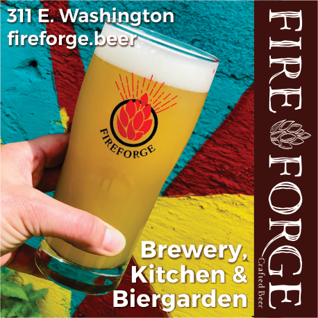 Fireforge Brewery & Biergarden Print Ad