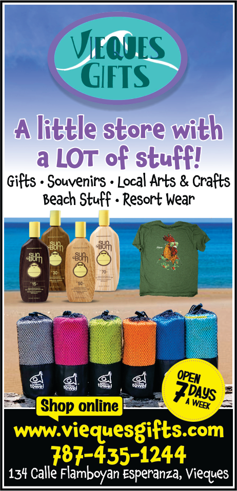 Vieques Gifts Print Ad