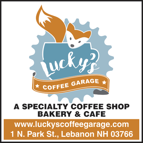 Lucky's Coffee Garage Print Ad