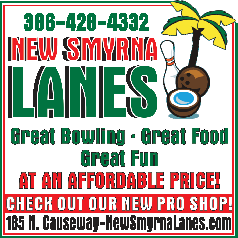 New Smyrna Lanes Print Ad